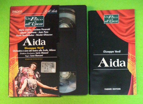 Vhs film aida - vhs, giuseppe