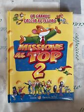 Album Geronimo Stilton La Grande Caccia Al Tesoro Missione Al Top 2 INCOMPLETO
