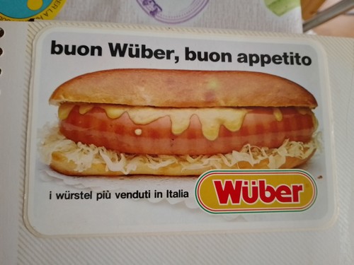 Adesivo anni 80 wuber - anni,