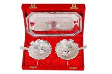 Set Di Ciotole Placcate In