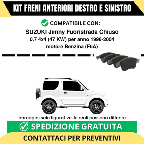 Pastiglie freno anteriori - pastiglie, per