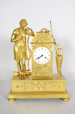 Pendolo epoca impero firmato