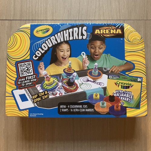 Crayola colourwhirls spin art - spin,
