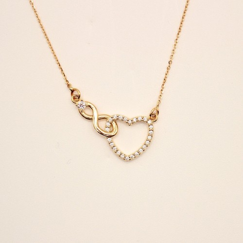 Collana donna infinity oro - donna,