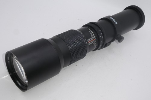 Teleobiettivo bower 500mm 8 - teleobiettivo, f/8