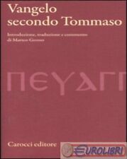 9788843060405 GROSSO VANGELO SECONDO TOMMASO CAROCCI EDITORE