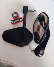 2X SPECCHIETTI RETROVISORI OMOLOGATI BAR END UNIVERSALI TOP QUALITY* TizianCross