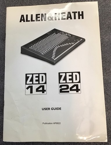 Allen heath zed 24 - heath,