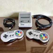 Console NINTENDO SNES CLASSIC MINI con 2 Controller - FUNZIONANTE Come nuova