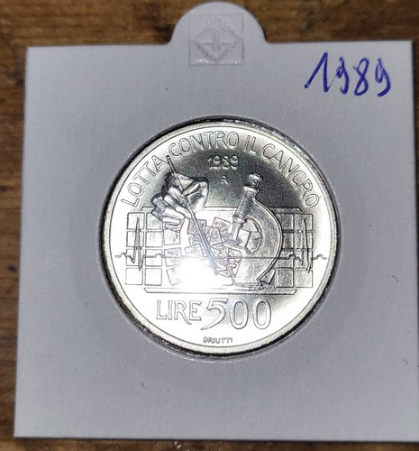 Italia 500 lire 1989 - italia,