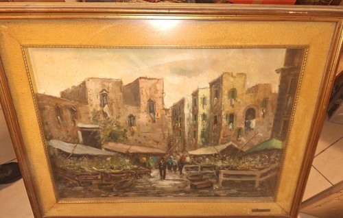 Dipinto olio tela - ad,