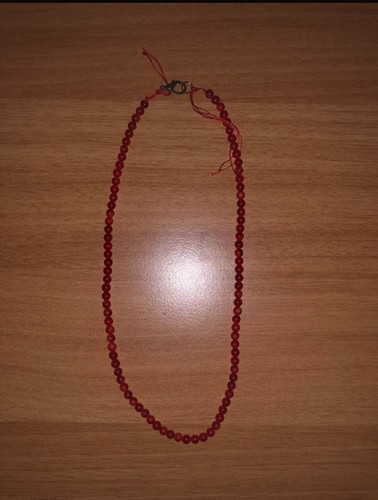Collana perle rosse - perle,