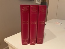 3 volumi Treccani nuovi mai