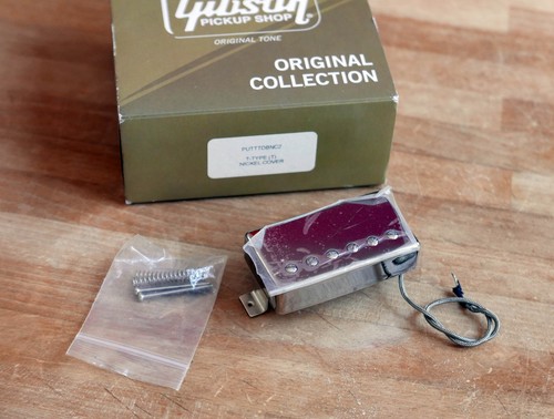 Gibson type humbucker - t-type, nichel