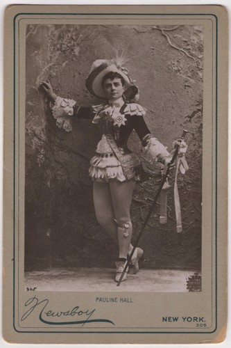 Pauline hall star - pauline, (1860-1919):