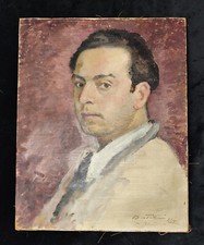 UGO VITTORE BARTOLINI  ( Firenze 1906 Milano 1975)      Autoritratto 