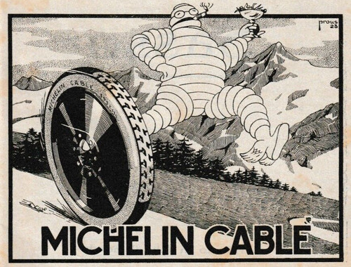 Pubblicita 1924 pneumatici - 1924,