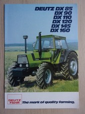 DEUTZ DX 85 90 110 120 145 160