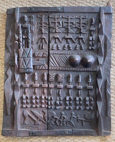 Porte grenier dogon art - dogon,