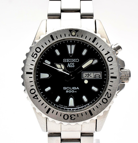 Seiko scuba 200m kinetic - scuba,
