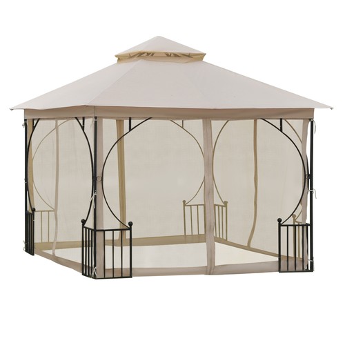 Outsunny gazebo giardino in - outsunny, da