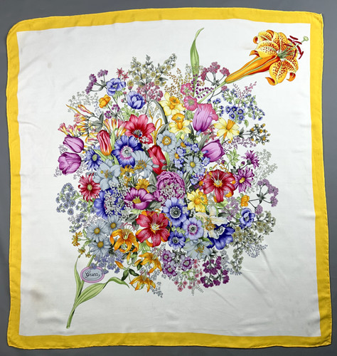 Magnifique foulard vintage - ,