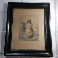 CORNICE '800, Vetro Soffiato E Chiodi Originali, Angoli Rondine, Stampa Antica 