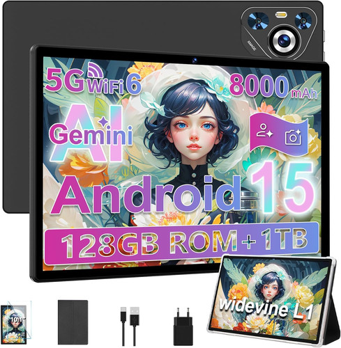 Tablet 30gb ram - 10", 128gb