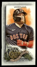 2022 Topps Allen & Ginter #186 Alex Verdugo Mini Brooklyn Back #/25