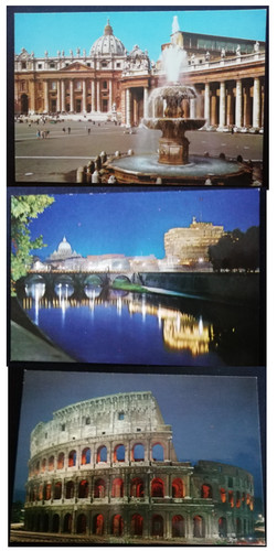 Lotto cartoline italia roma - lotto,