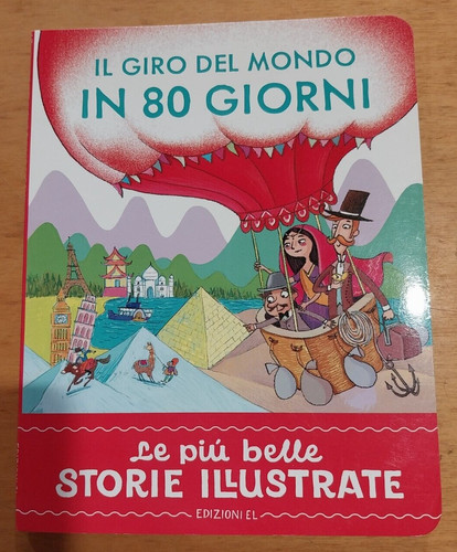 Libro giro del mondo 80 - mondo,