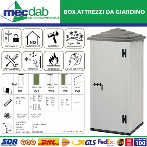 Box per attrezzi giardino - per,