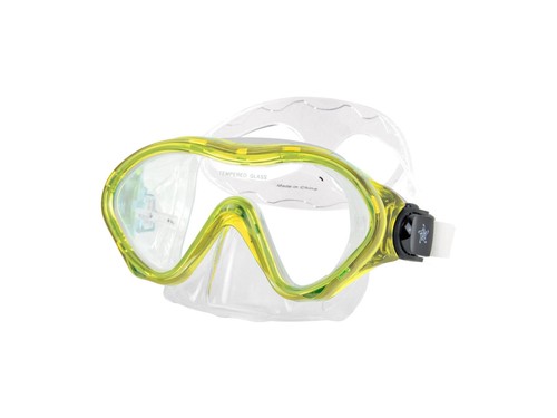 Maschera kiros baby giallo pvc - kiros,