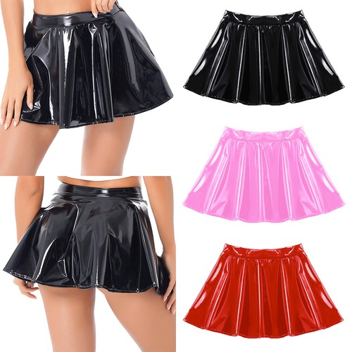 Minigonna pelle lingerie - minigonna, in