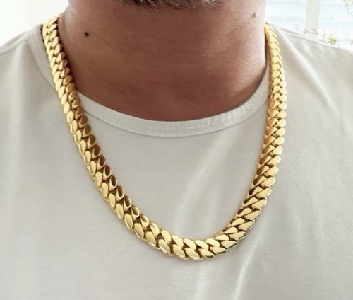 Collana uomo incisa oro - uomo,