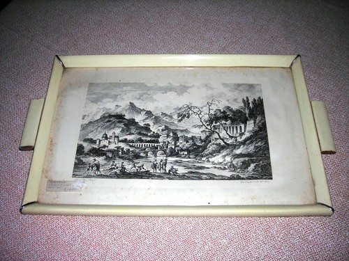 Antico vassoio legno - antico,