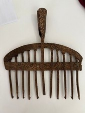 GRANDE FIOCINA DA PESCA ANTICA