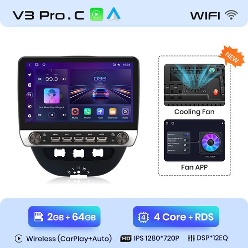 Autoradio 64g carplay android - 64g,