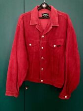 Giubbotto bomber Benetton nuovo vintage anni 80-90 tg. 48 Medium rosso unisex