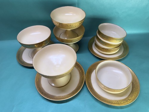 Haviland france limoges gold - france,