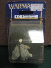 Warmaster High Elf Hero on Giant Eagle 8301J 2000 reflex metallo sigillato