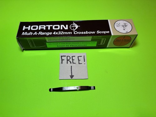 Nuovo horton crossbow - crossbow, scope
