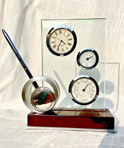 Set ufficio con orologio - ufficio,