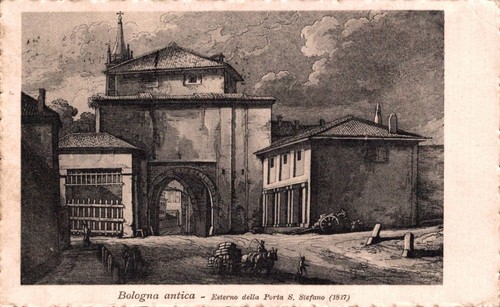 Bologna antica esterno porta