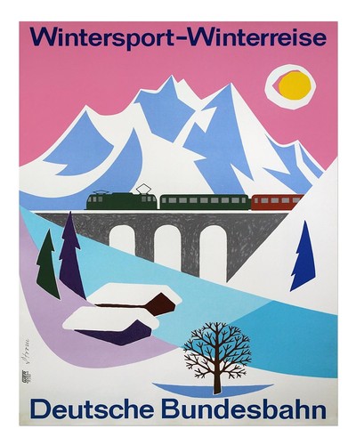 Poster viaggio vintage - da,