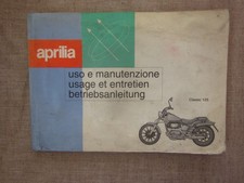 Aprilia Classic 125 manuale