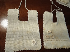 2 bavaglini uncinetto