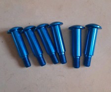 Valter Moto N.6 Viti In Ergal Passo 6 Colore Blu Celeste 