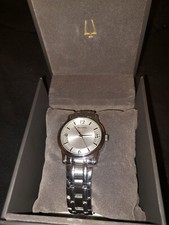NEW! BULOVA STAINLESS STEEL
