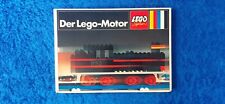 LEGO 242 DER LEGO MOTOR VINTAGE CATALOGUE CATALOGO LEGO IDEA ANNI 70 L7